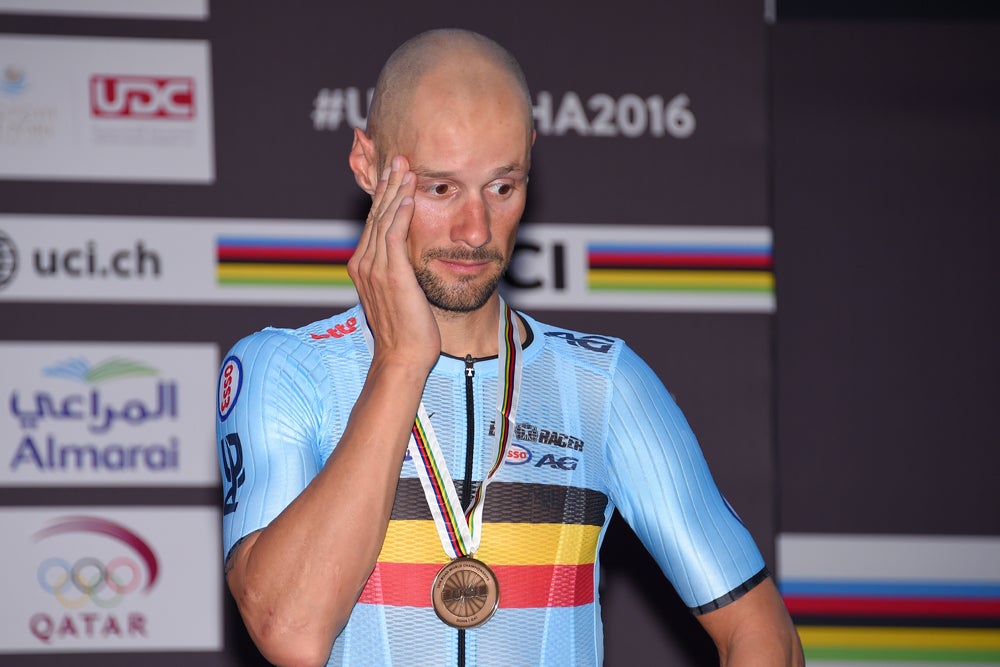 Tom Boonen was left with a bitter taste in his mouth after finishing third in the world championship. Photo: Tim De Waele | <a href="http://www.tdwsport.com" target="_blank">TDWsport.com</a>
