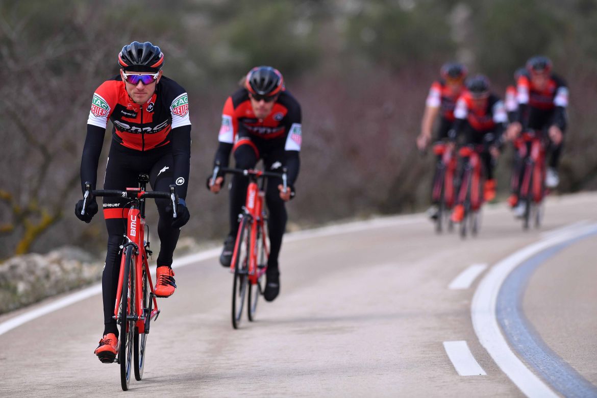 Tejay van Garderen went to the front during a group ride at BMC Racing's team camp. Photo: Tim De Waele | <a href="http://www.tdwsport.com" target="_blank">TDWsport.com</a>