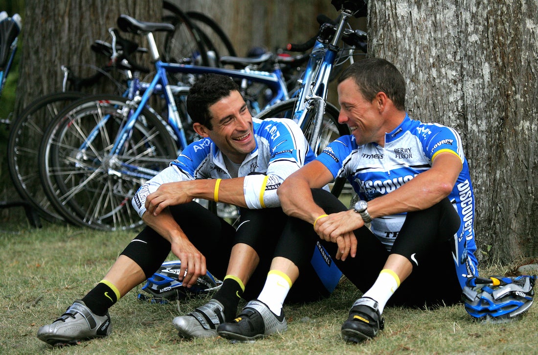 Hincapie and Armstrong are getting the band back together for 24 Hours in the Old Pueblo. Photo: Tim De Waele | <a href="http://www.tdwsport.com" target="_blank">TDWsport.com</a> (File).