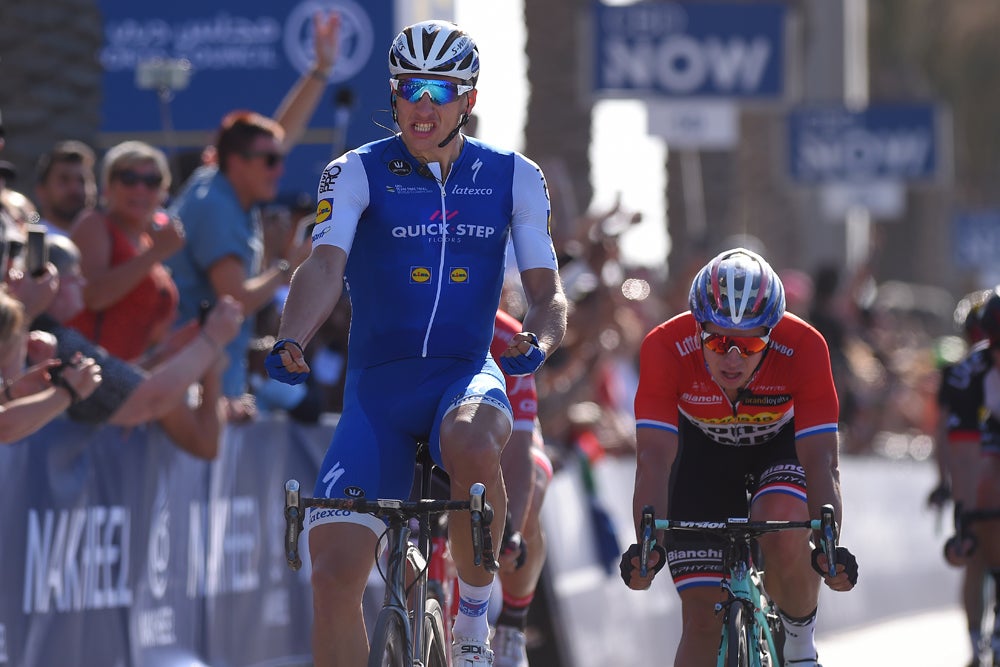 Marcel Kittel opened up the Dubai Tour by winning his sixth career stage at the Middle Eastern race. Photo: Tim De Waele | <a href="http://www.tdwsport.com" target="_blank">TDWsport.com</a>