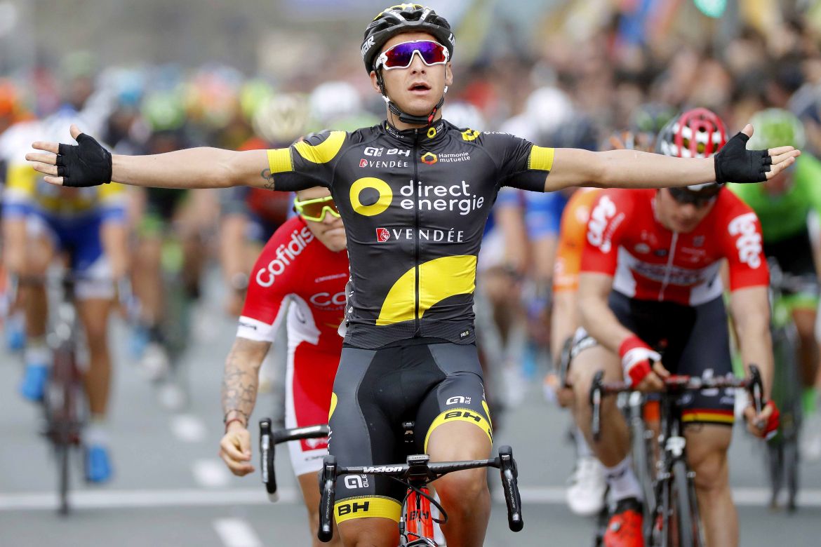 Bryan Coquard won stage 4 of the Ruta del Sol in a bunch sprint. Photo: Tim De Waele | <a href="http://www.tdwsport.com" target="_blank">TDWsport.com</a>