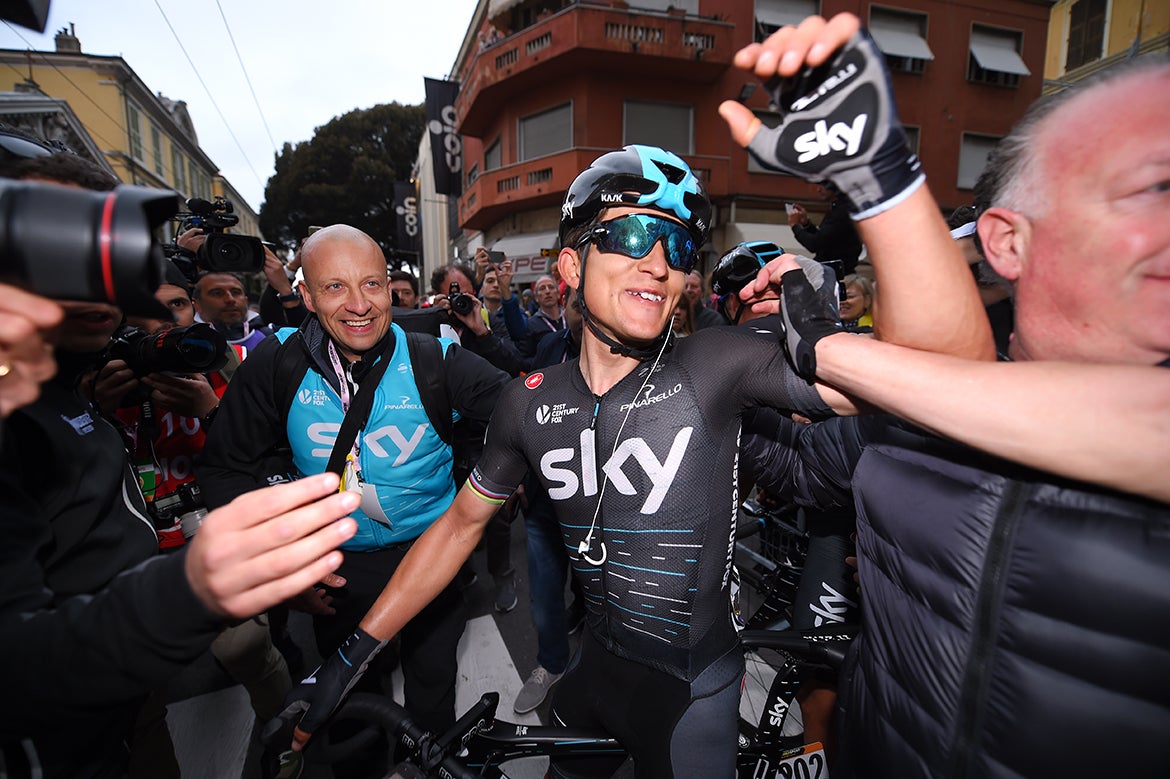 Poland's Michal Kwiatkowski claimed even he was surprised with the win over Peter Sagan in the sprint finish. Photo: Tim De Waele | <a href="http://www.tdwsport.com" target="_blank">TDWsport.com</a>