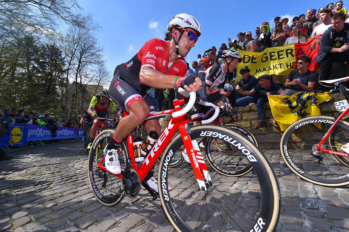 Cycling: 101st Tour of Flanders 2017 / Men
Fabio FELLINE (ITA)/
KAPELMUUR / Wall of Geraardsbergen / De Muur /
Antwerpen - Oudenaarde (260km)/ Men / Ronde Van Vlaanderen / Tour of Flanders / RVV / © Tim De Waele