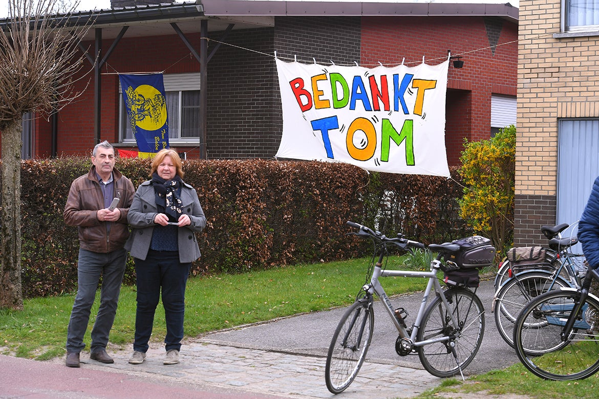The Dutch way of saying thanks. Photo: Tim De Waele | <a href="http://www.tdwsport.com" target="_blank">TDWsport.com</a>