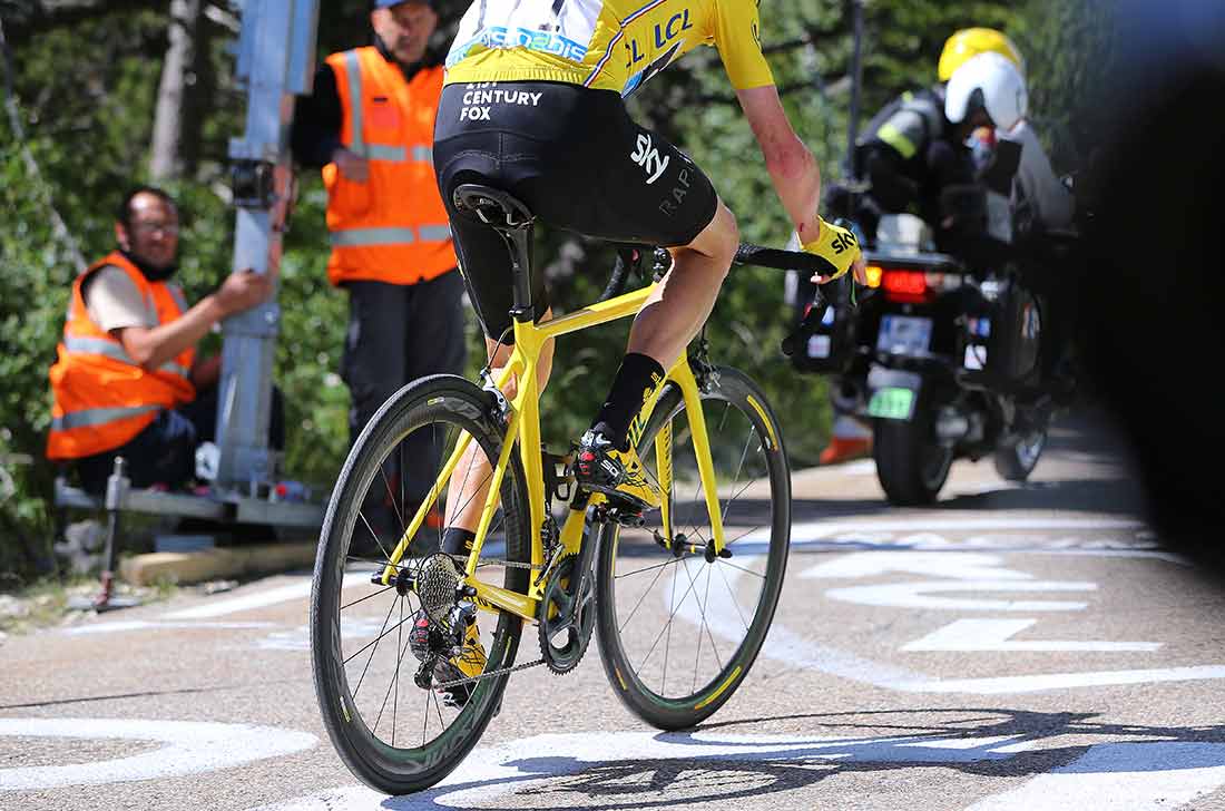 Mavic's neutral service bikes are rarely used but always recognizable. Photo: Tim De Waele | <a href="http://www.tdwsport.com" target="_blank">TDWsport.com</a>