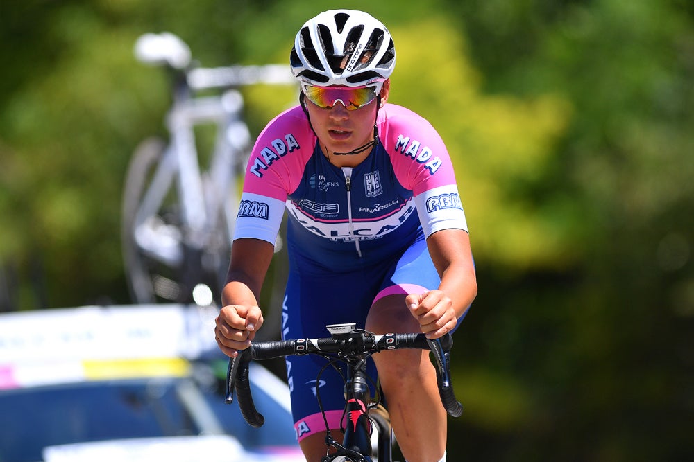Claudia Cretti during stage 5 at the Giro Rosa. Photo: Tim De Waele | <a href="http://www.tdwsport.com" target="_blank">TDWsport.com</a> 