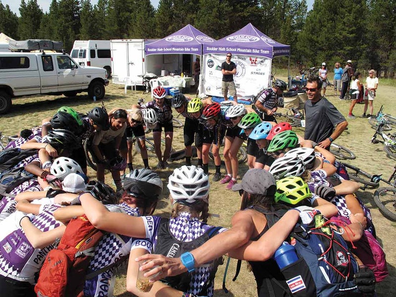 High School mountain bike