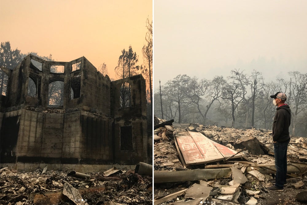 Retired pro cyclist Levi Leipheimer lost his home in the California wildfires. Photo: Levi Leipheimer | Instagram