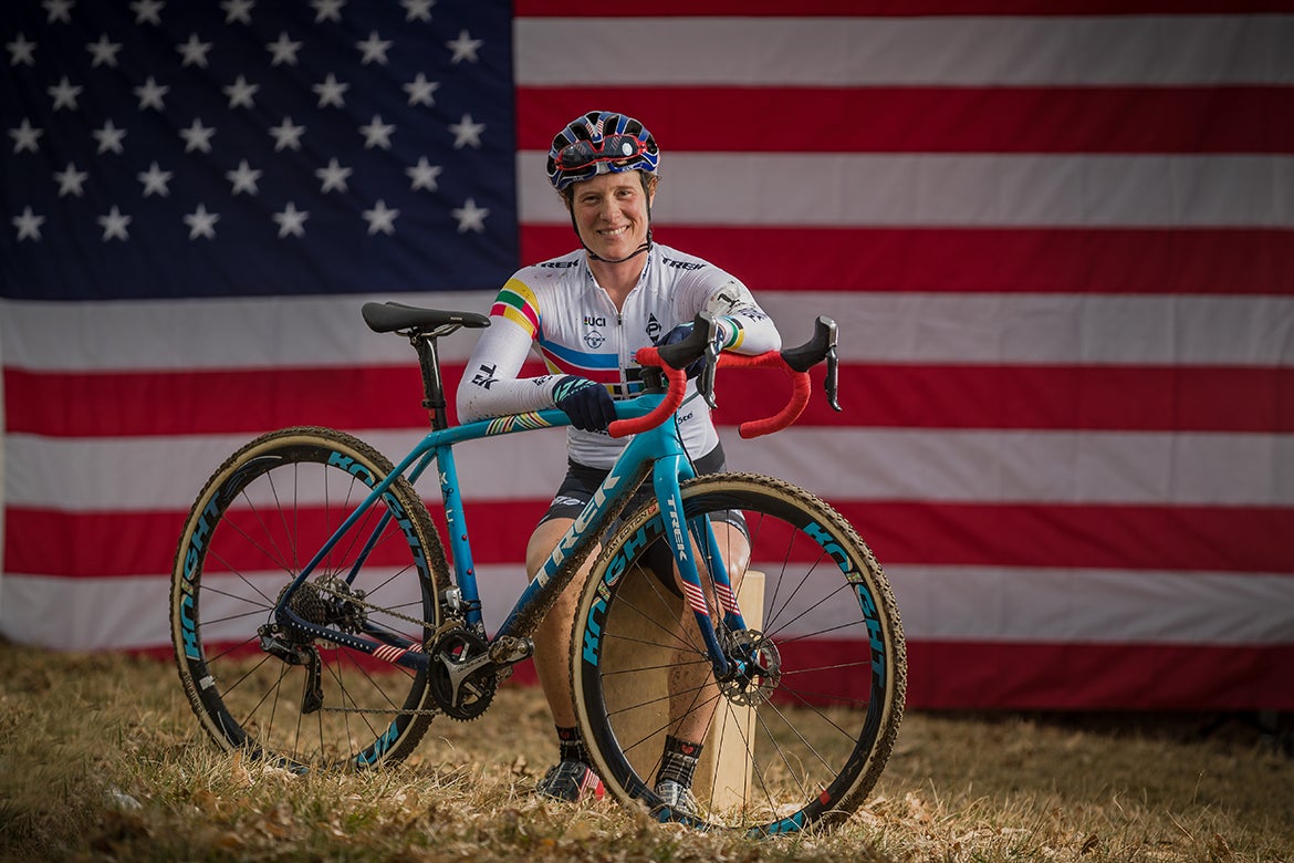 Fourteen in a row for Katie Compton. G.O.A.T. Photo: @pinnedgrit