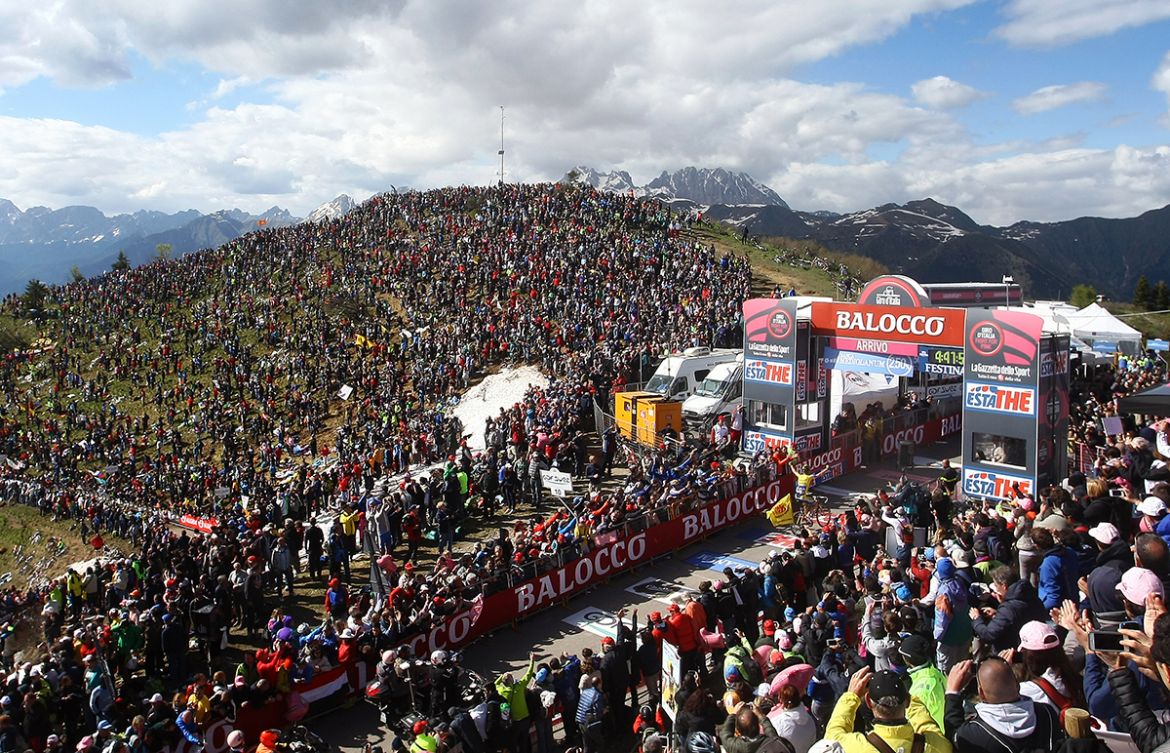 The Giro Rosa will tackle famed climb Monte Zoncolan in 2018. Photo: ©Tim De Waele | Getty Images