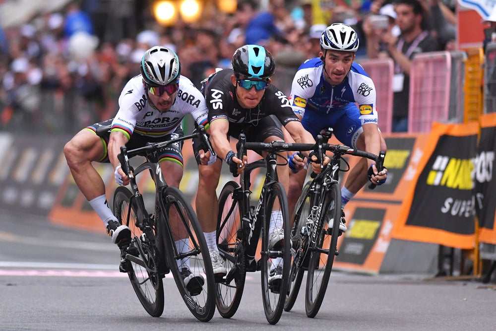 Last year's Milano-Sanremo came down to inches. Photo: ©Tim De Waele | Getty Images