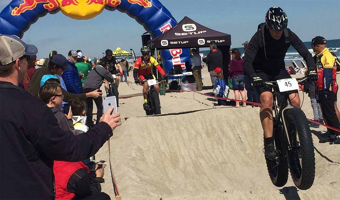 Fat bike beach