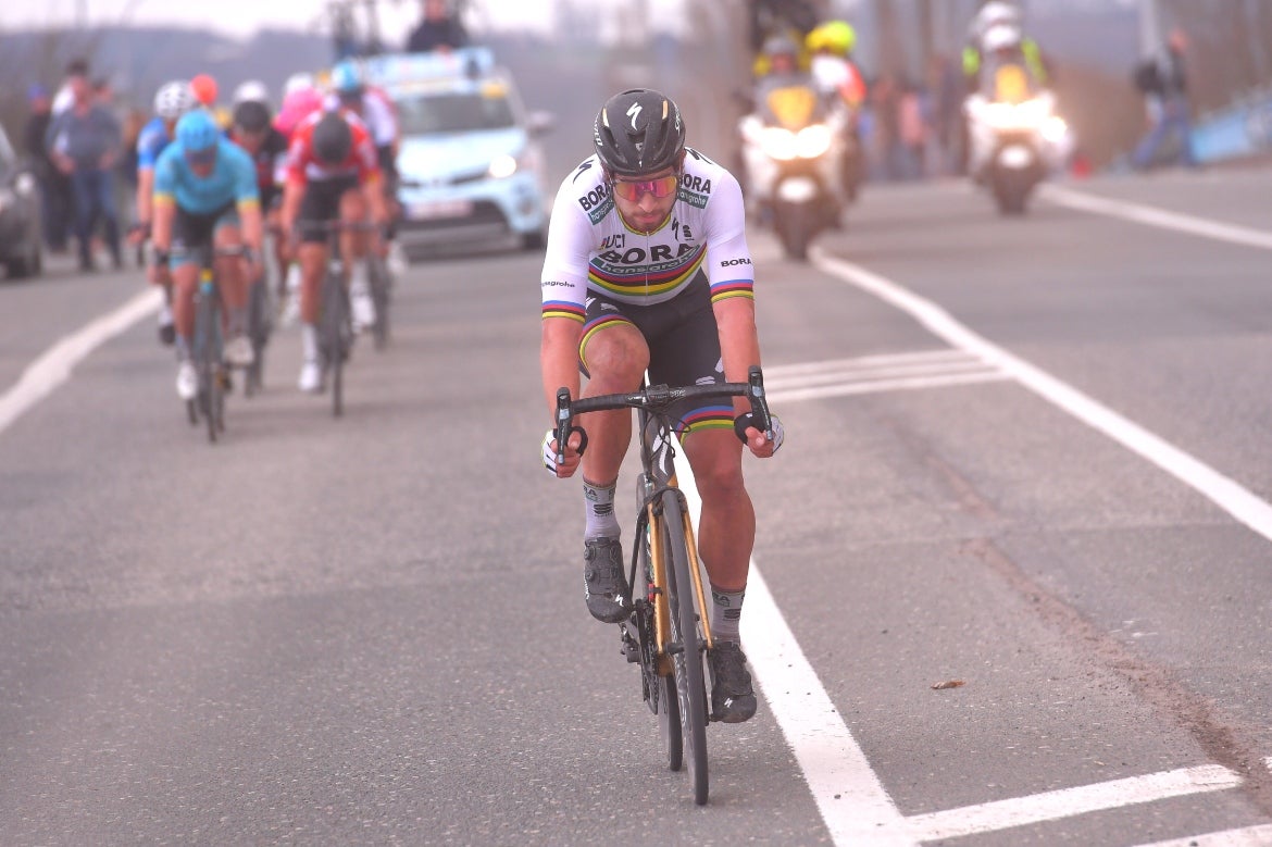 Peter Sagan finished sixth at the 102nd edition of the Tour of Flanders. Photo: Tim De Waele/Getty Images (File).