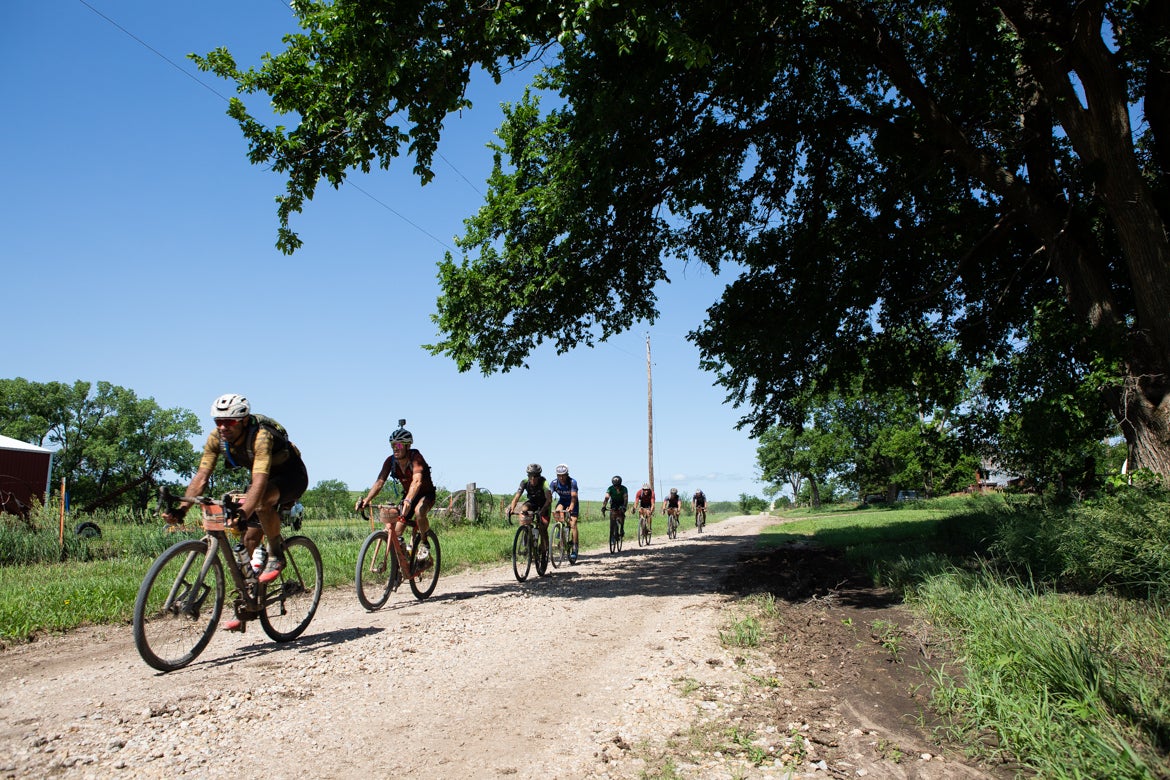 Very little shade was found on course Photo: Brad Kaminski | VeloNews.com
