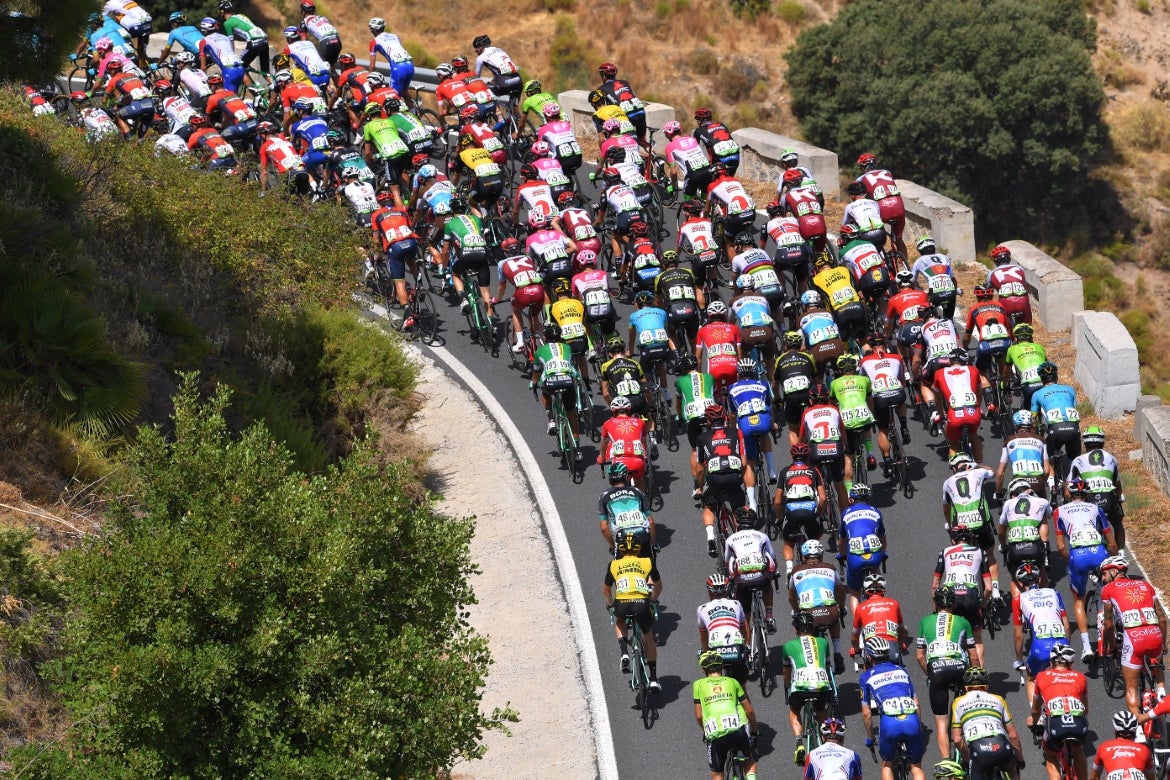 The peloton, Vuelta 2018