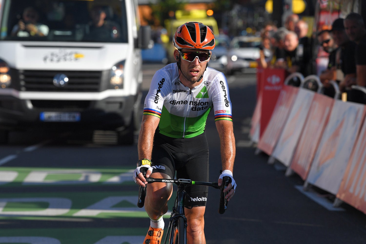 Mark Cavendish is suffering from the Epstein-Barr virus, more commonly known as glandular fever. Photo: ©Tim De Waele | Getty Images