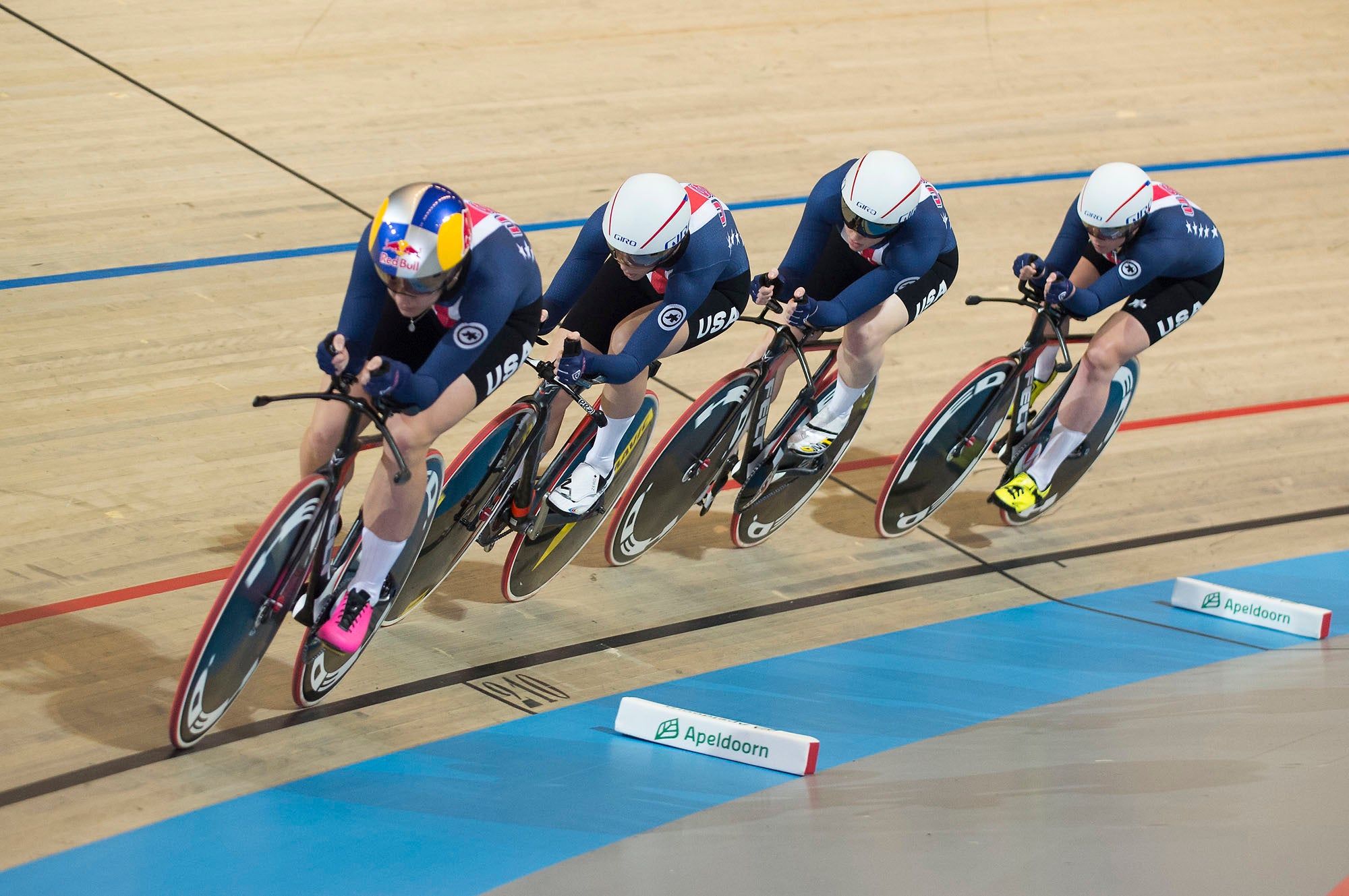 World time trial champion Dygert will lead a strong women's team pursiut at the 2020 UCI track cycling world championships. Photo: Casey B. Gibson