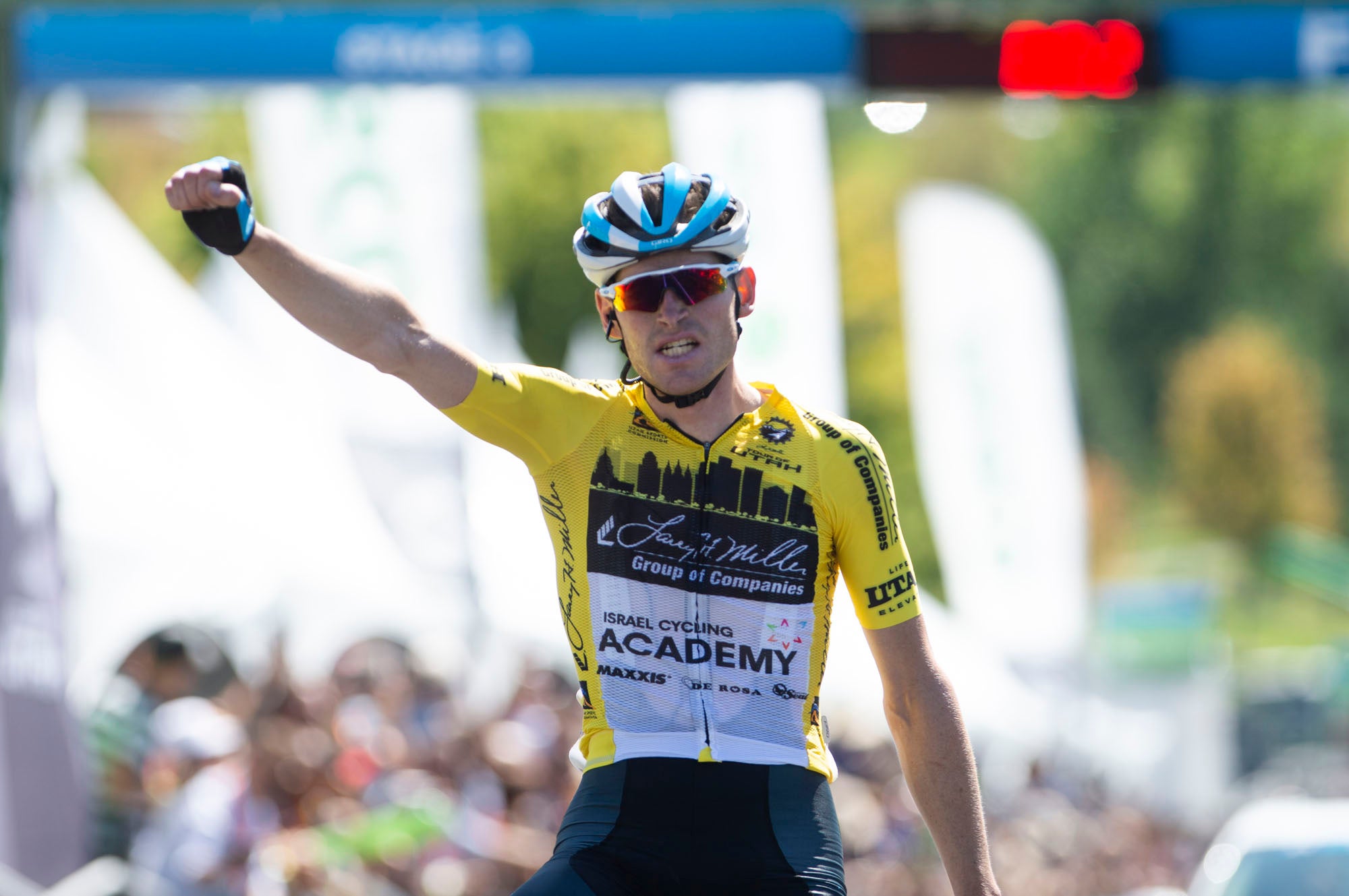 Ben Hermans provided the unusual on Stage 3, attacking on the final climb to win in the yellow jersey. Photo: Casey B. Gibson | <a href="http://www.cbgphoto.com">www.cbgphoto.com</a>