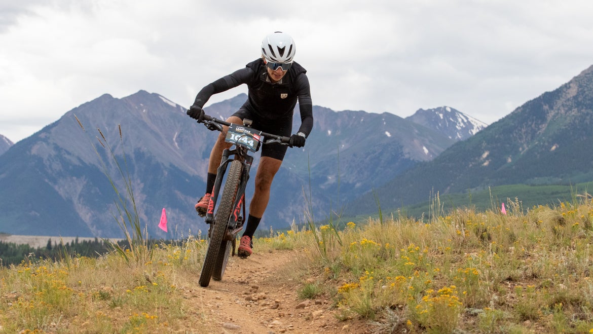 The Leadville course is surrounded by 14,000-foot-high peaks. Photo: Brad Kaminski | VeloNews.com