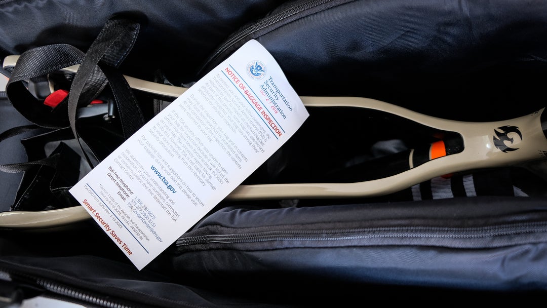 TSA inspection notice