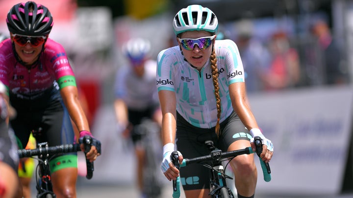 Elise Chabbey of Team Bigla -Katusha during the 30th Tour of Italy 2019