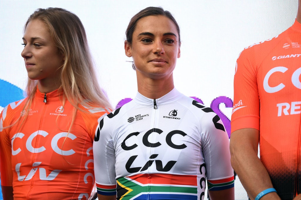 Ashleigh Moolman Pasio of the Republic of South Africa