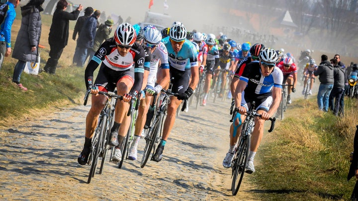 Fabian Cancellara and Sep Vanmarcke 2013 Paris Roubaix