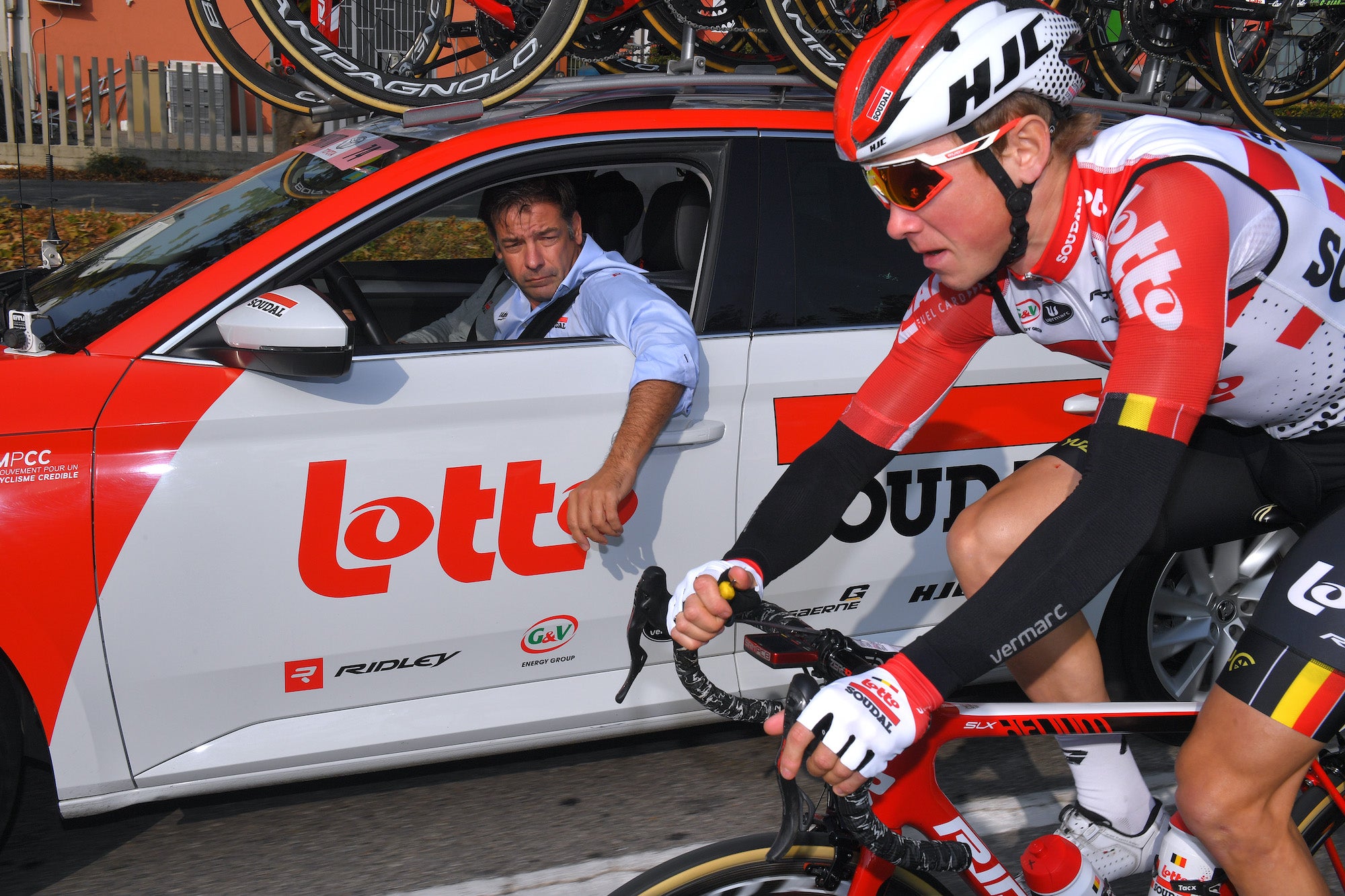 Lotto-Soudal team car