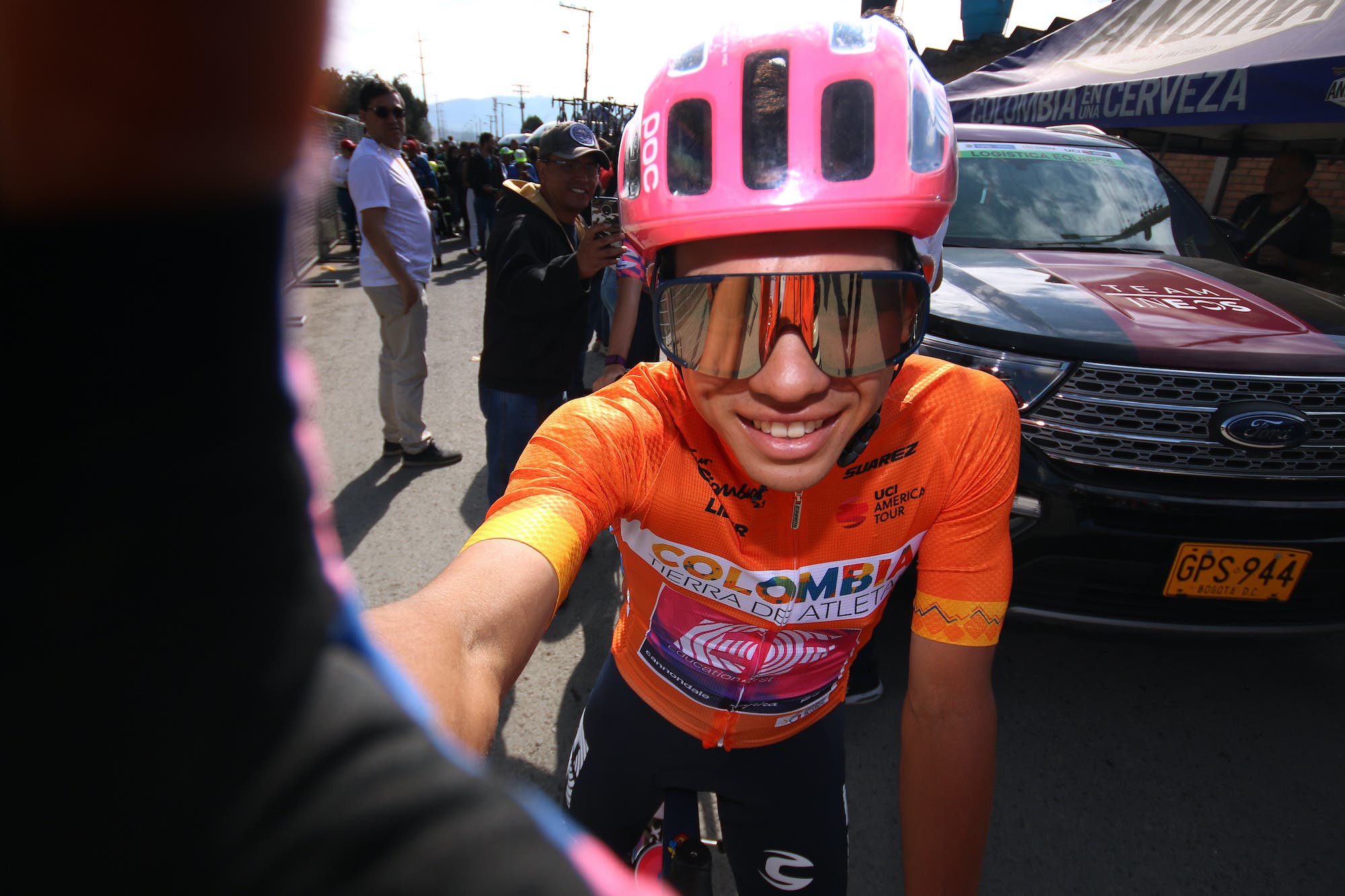 Higuita is one of EF Pro Cycling's many wildcard riders. Photo: Maximiliano Blanco/Getty Images