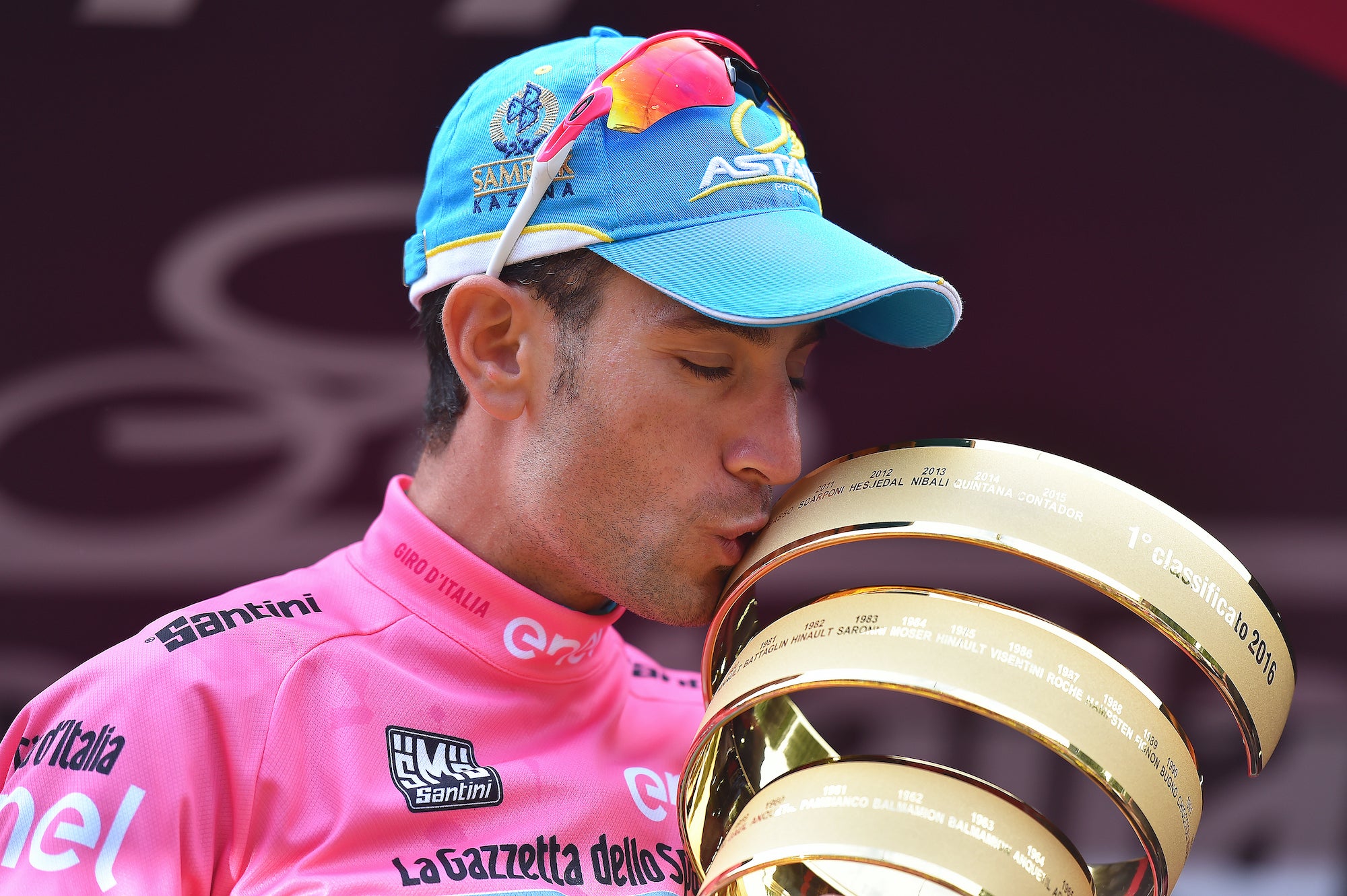 Vincenzo Nibali is making a run at a podium at this year's Giro.