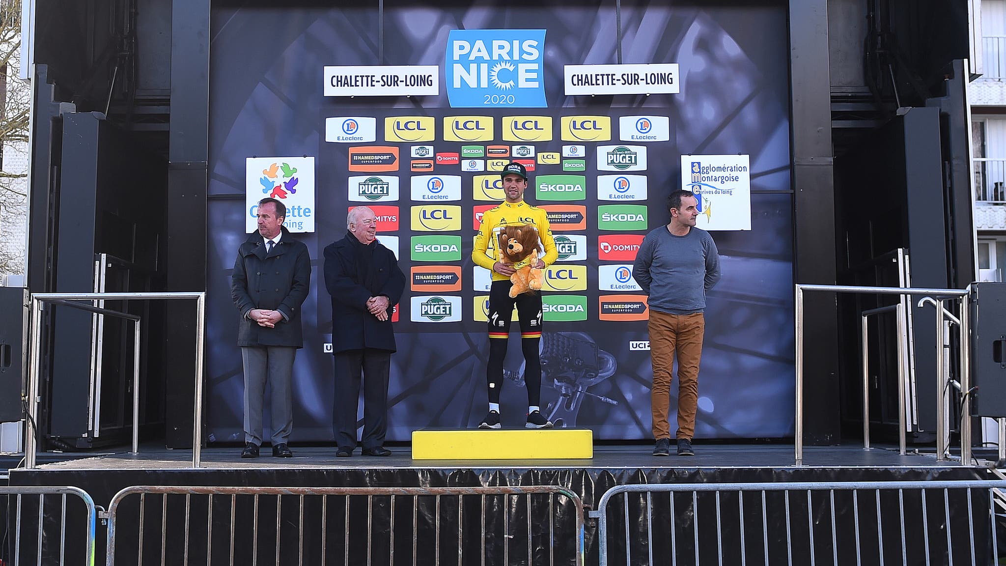 Paris-Nice 2020 podium
