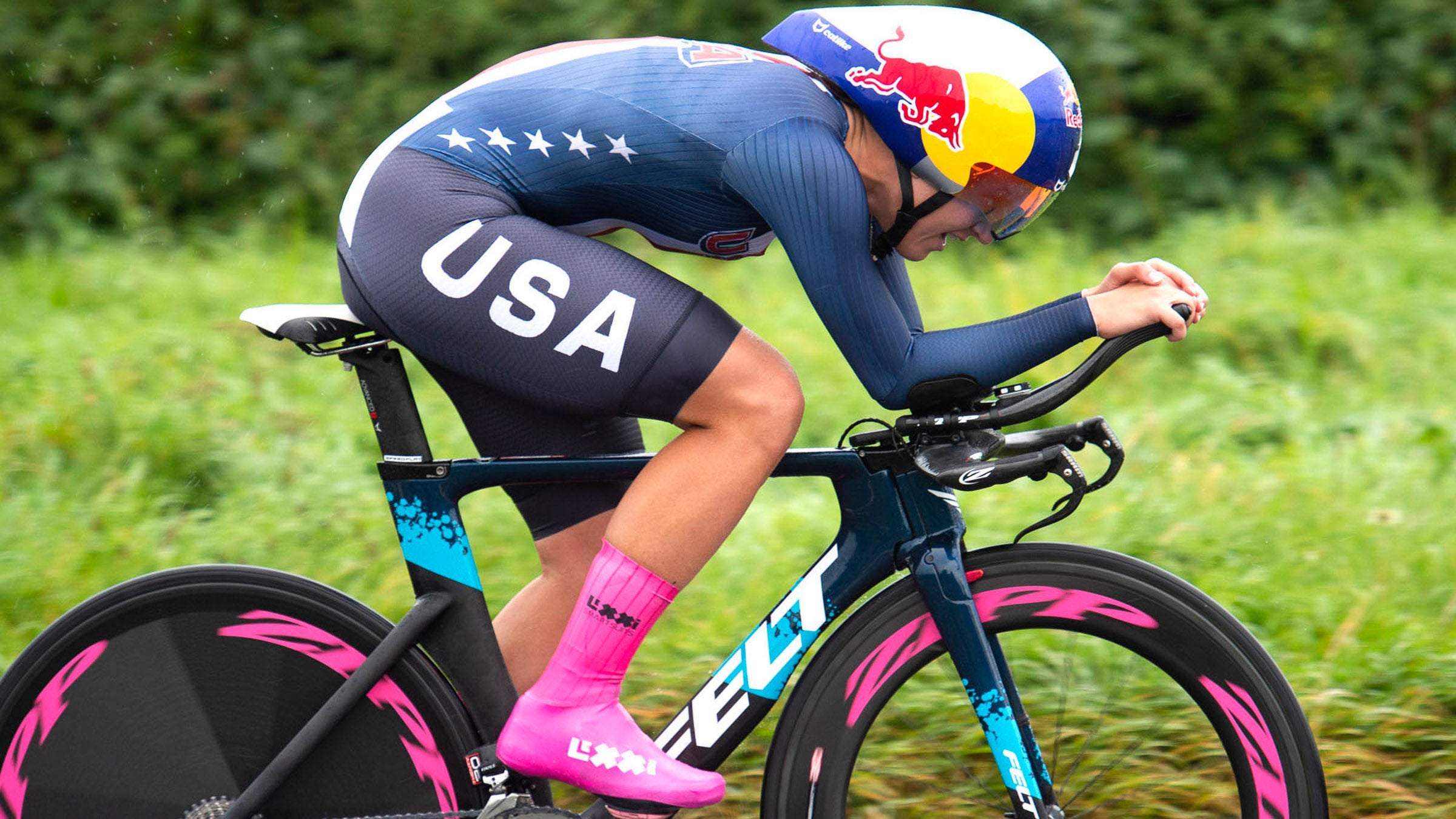 Chloe Dygert at the 2019 UCI Road World Championships
