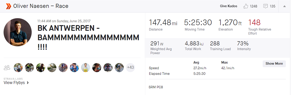 Oliver Naesen Belgian national championships