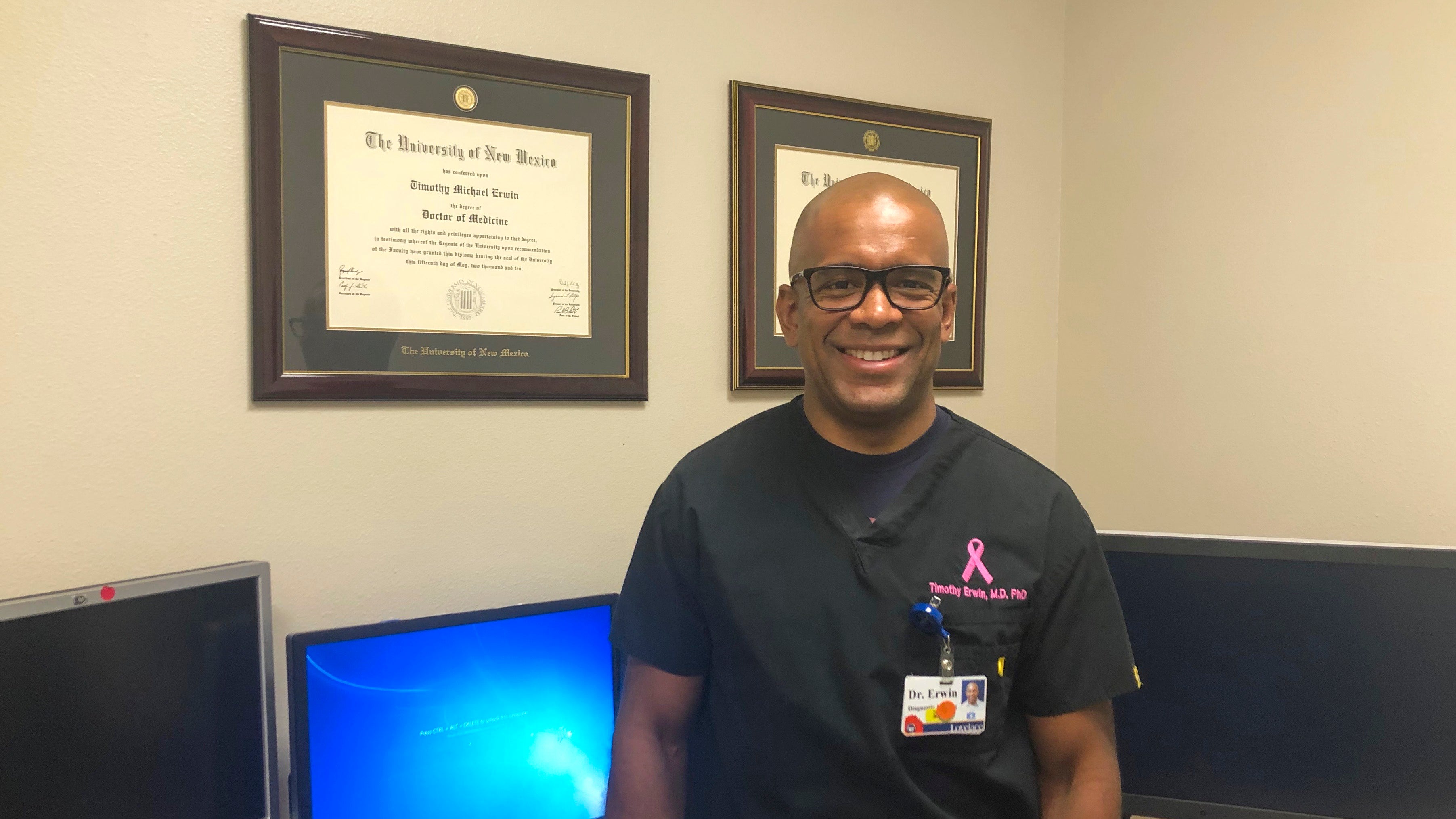 Tim Erwin, MD, PhD, is a radiologist in Albuquerque, New Mexico.