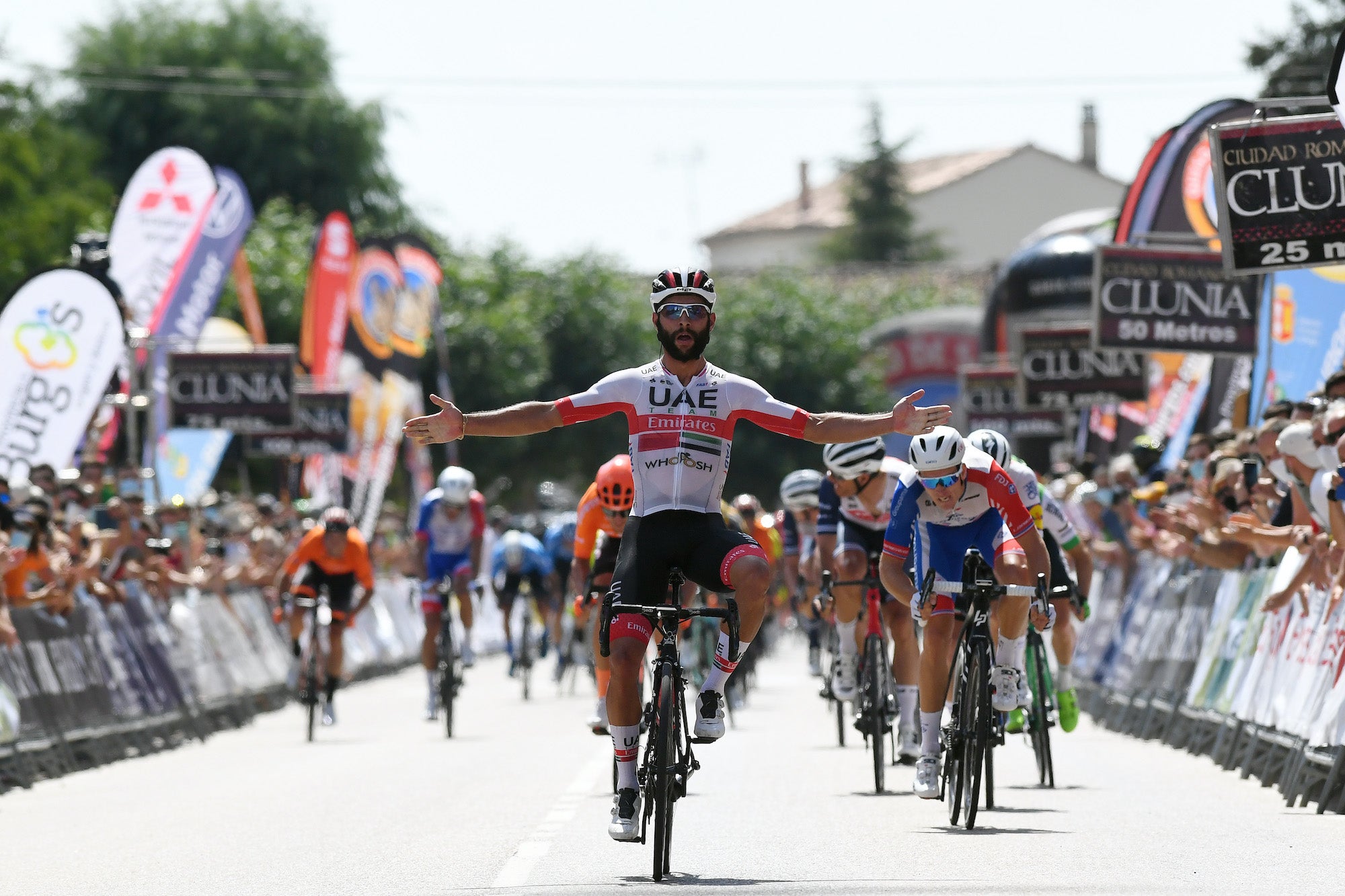 Gaviria proved unstoppable at Vuelta a Burgos stage 2. Photo: David Ramos/Getty Images