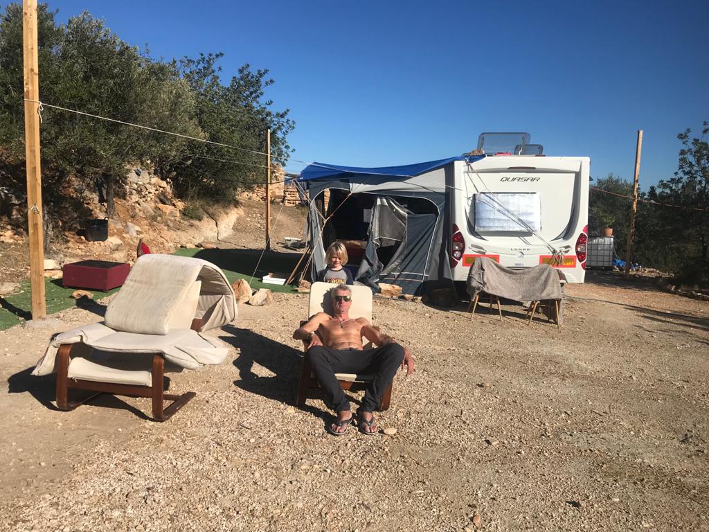 Living off grid. Photo: Sean Yates