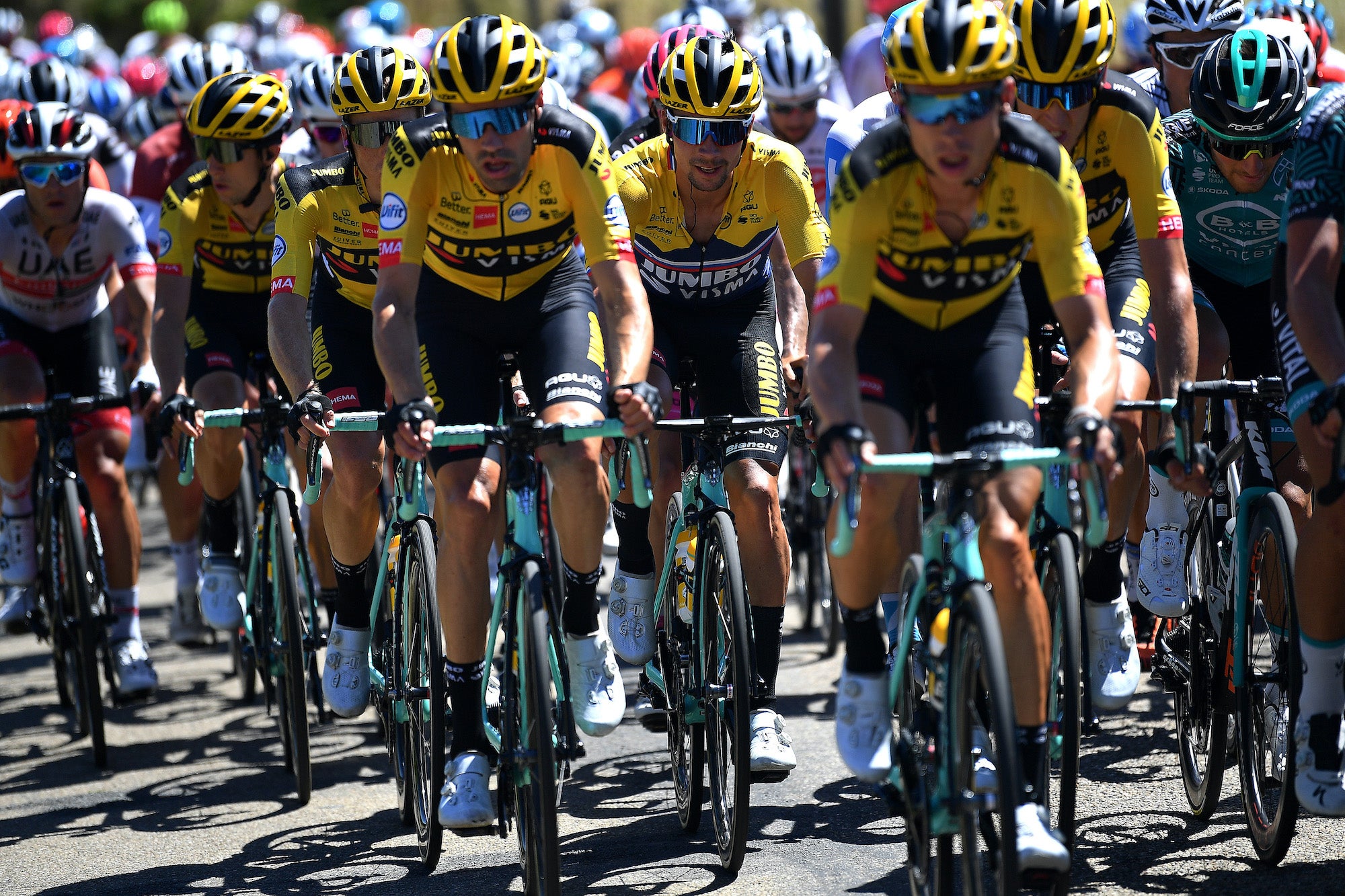 Will Jumbo-Visma out-Ineos Team Ineos at the Tour? Photo: Justin Setterfield/Getty Images.