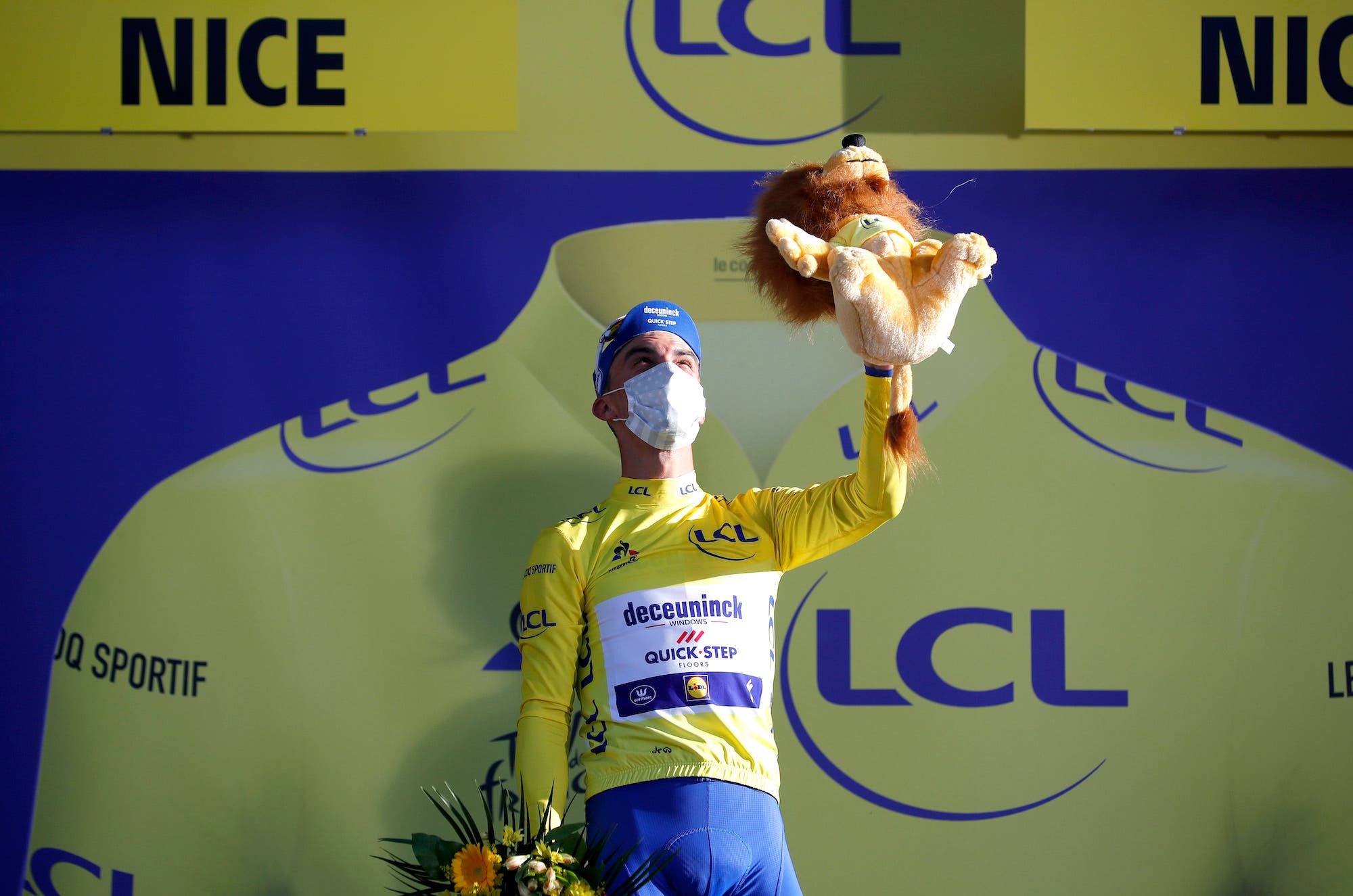 Alaphilippe is in yellow - how long will it last? Photo: Stephane Mahe - Pool/Getty Images