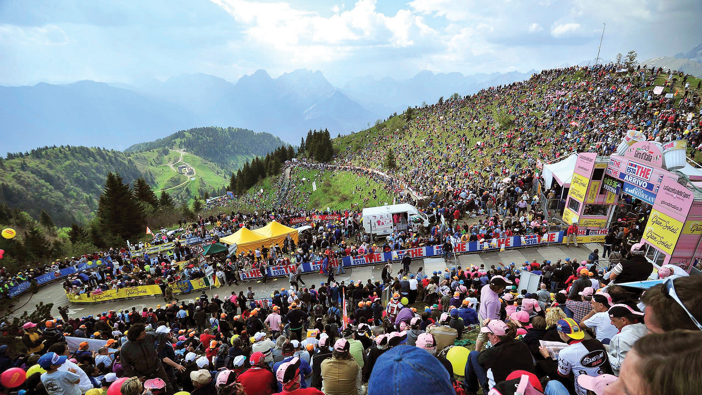 Monte Zoncolan in the Giro d'Italia