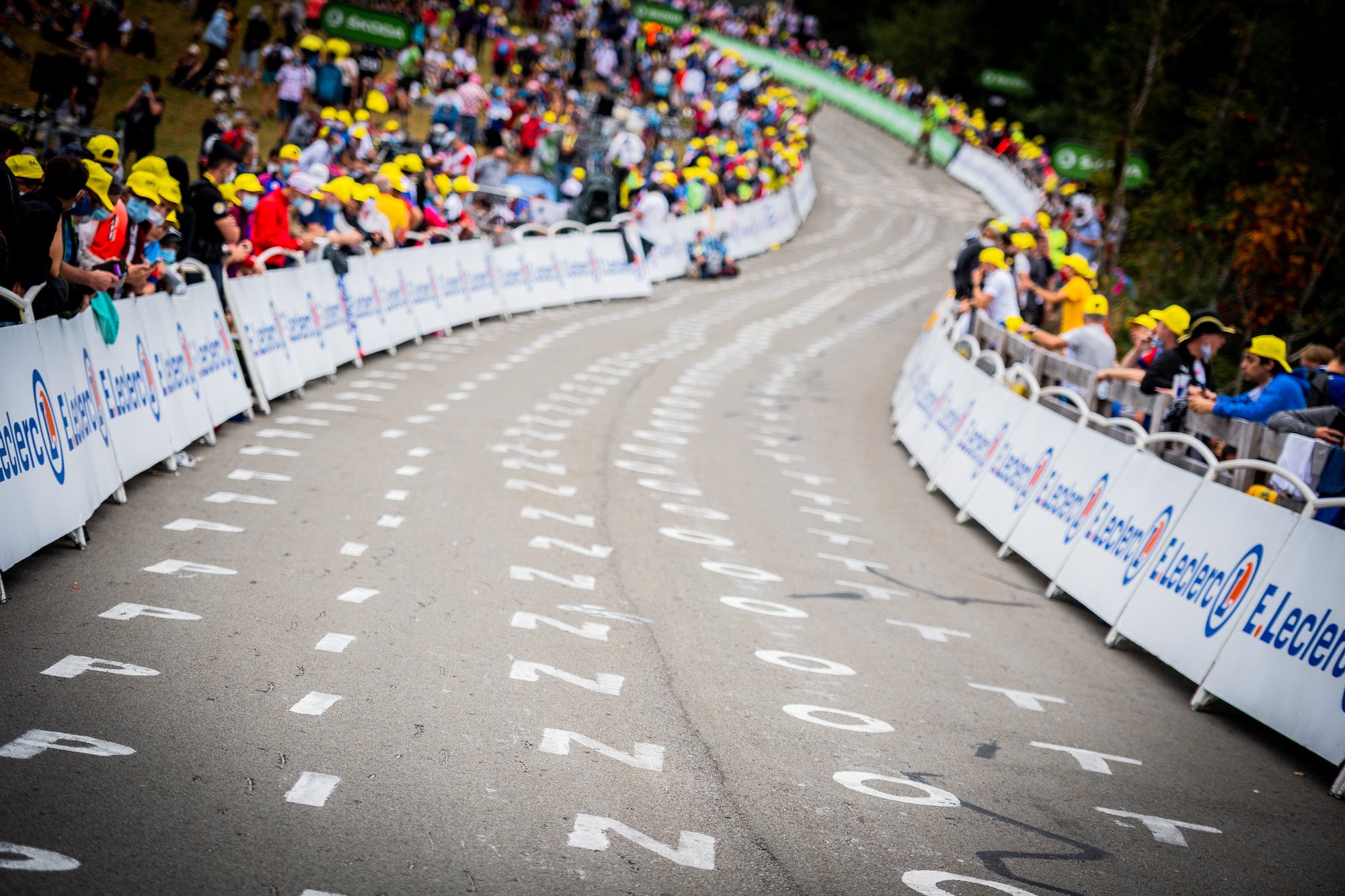 The Planche des Belles Filles was the final hurdle of this year's Tour de France, with ramps over 20 percent at the summit. 