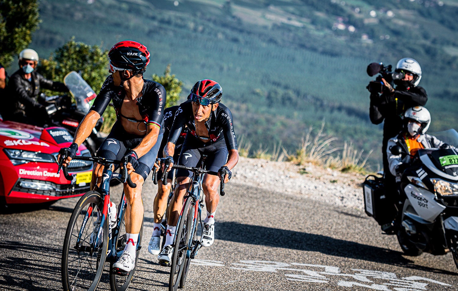 Bernal's Tour de France career detonated on the Grand Colombier in 2020.