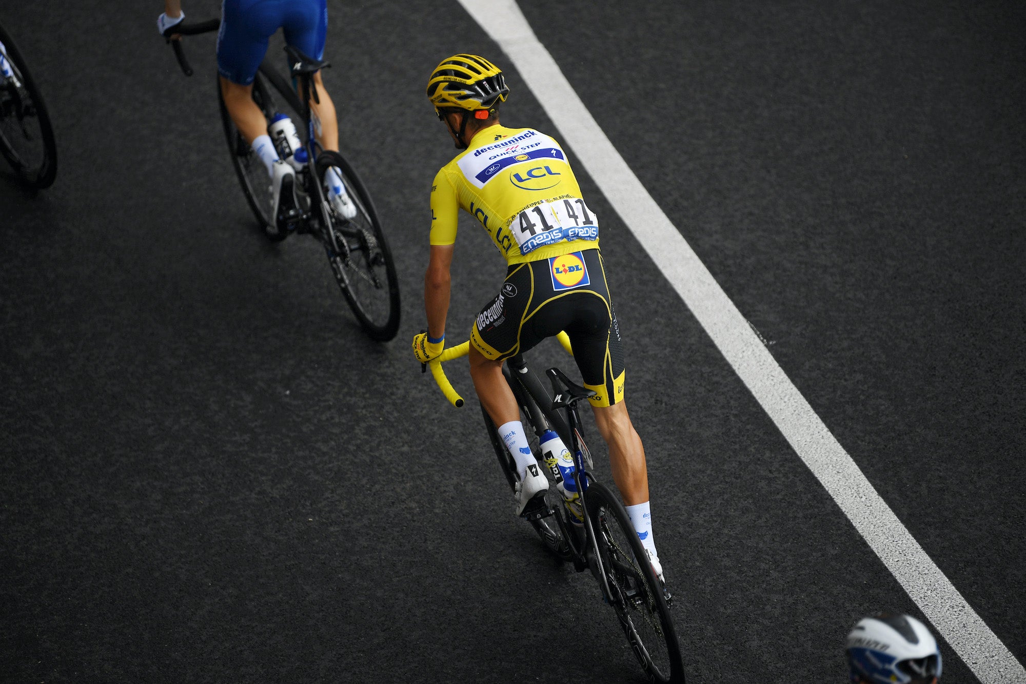 How long could Alaphilippe hold on to yellow? Photo: Tim de Waele/Getty Images.