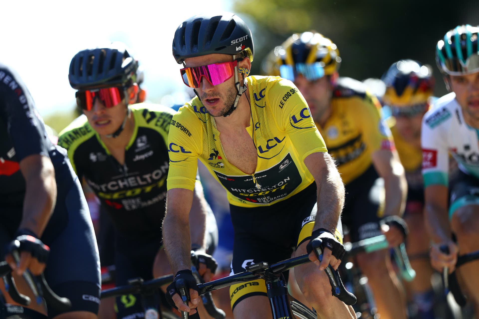 Yates and Mitchelton-Scott defended the race lead. How long can they last?