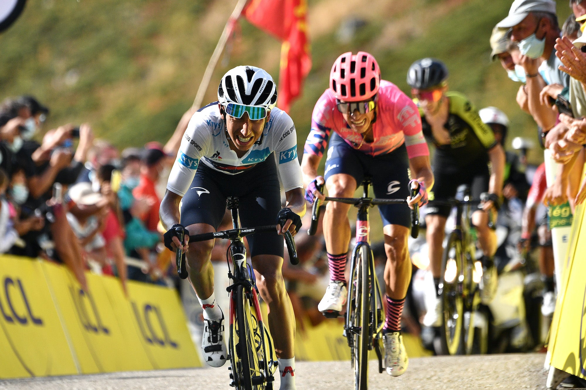 Bernal was expected to be flying Colombian flag at Tour, now it's down to Uran.