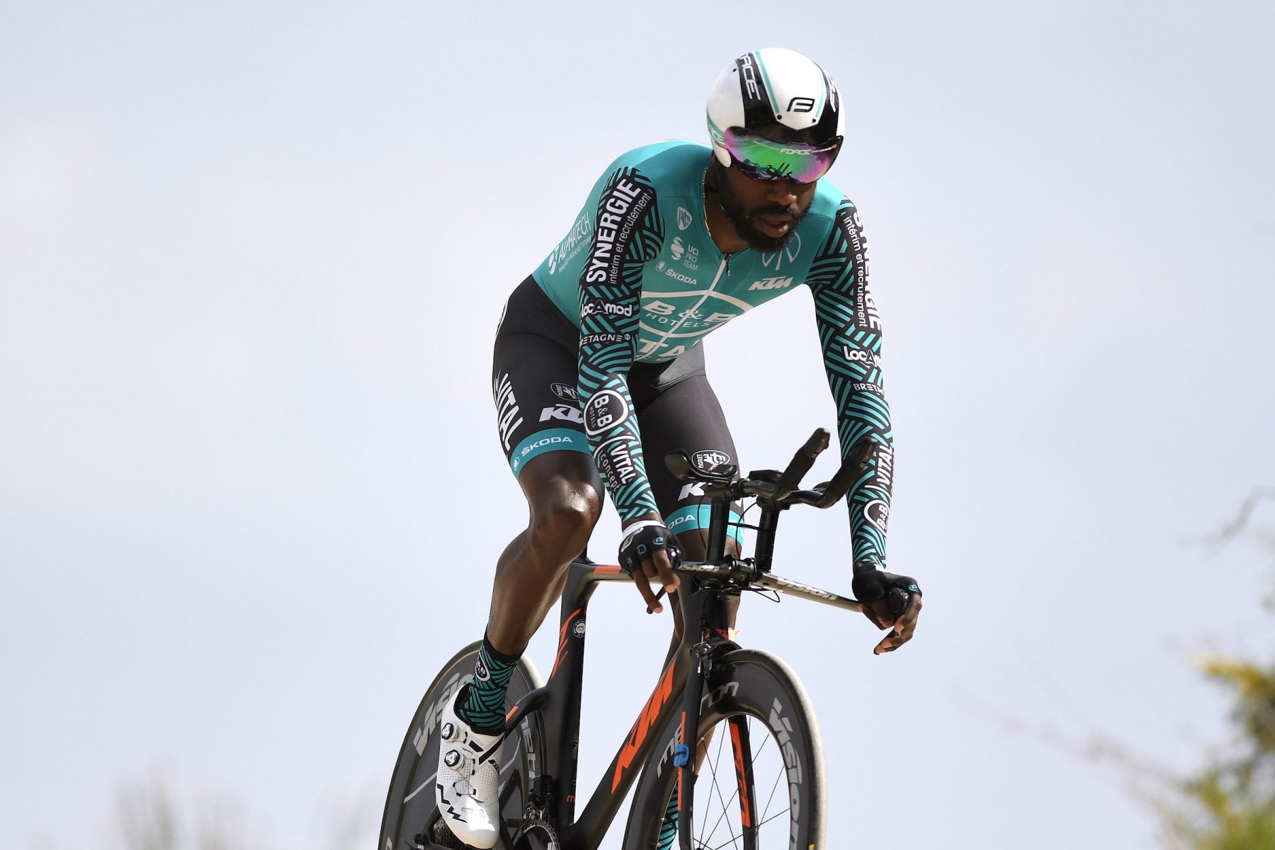 Kevin Reza (Team B&amp;B Hotels-Vital Concept) during the 66th Vuelta a Andalucia - Ruta del Sol 2020 Stage 5 time trial.
