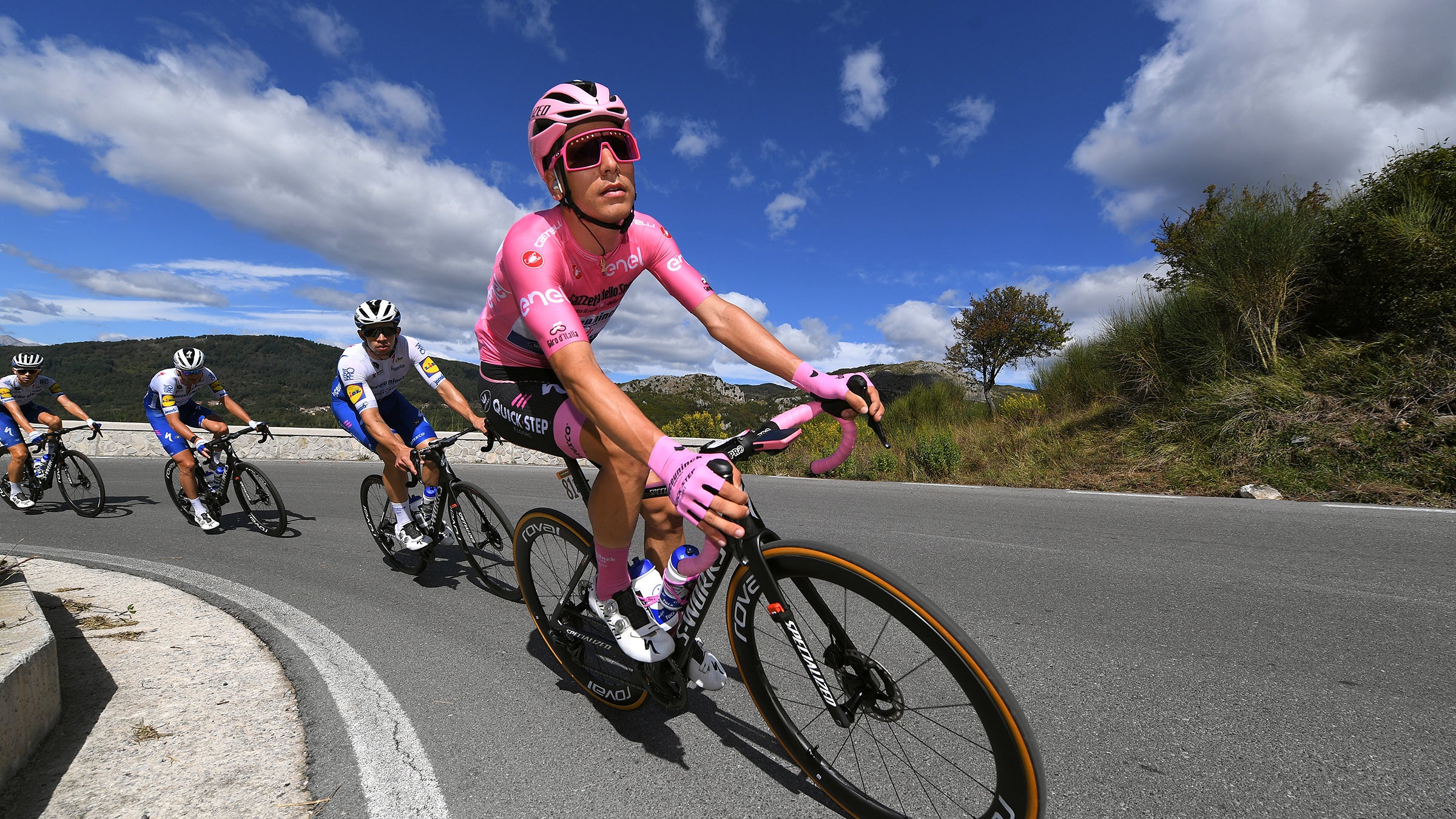 João Almeida at the 2020 Giro d'Italia