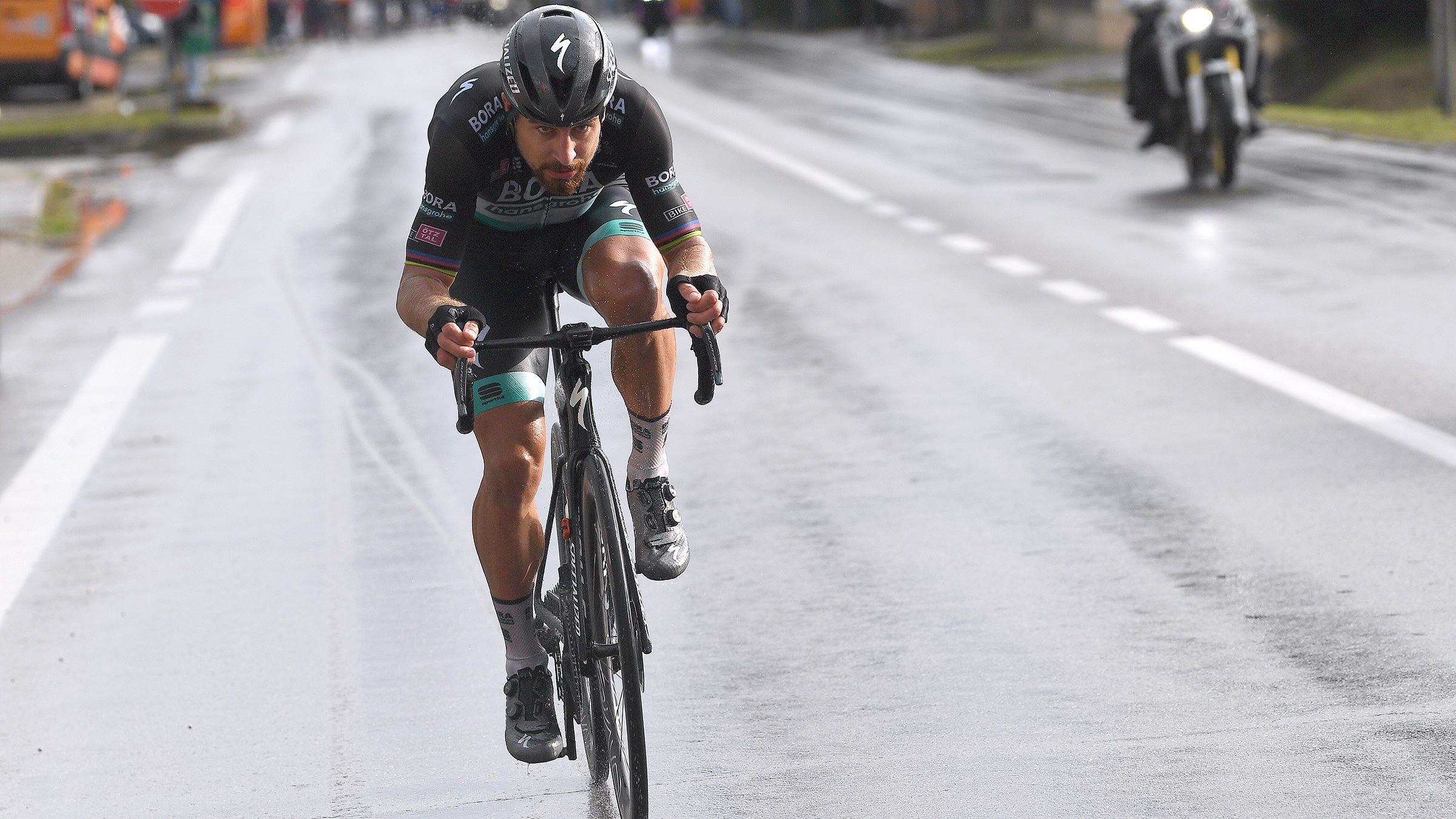 Peter Sagan won stage 10 of the 2020 Giro d'Italia in solo style