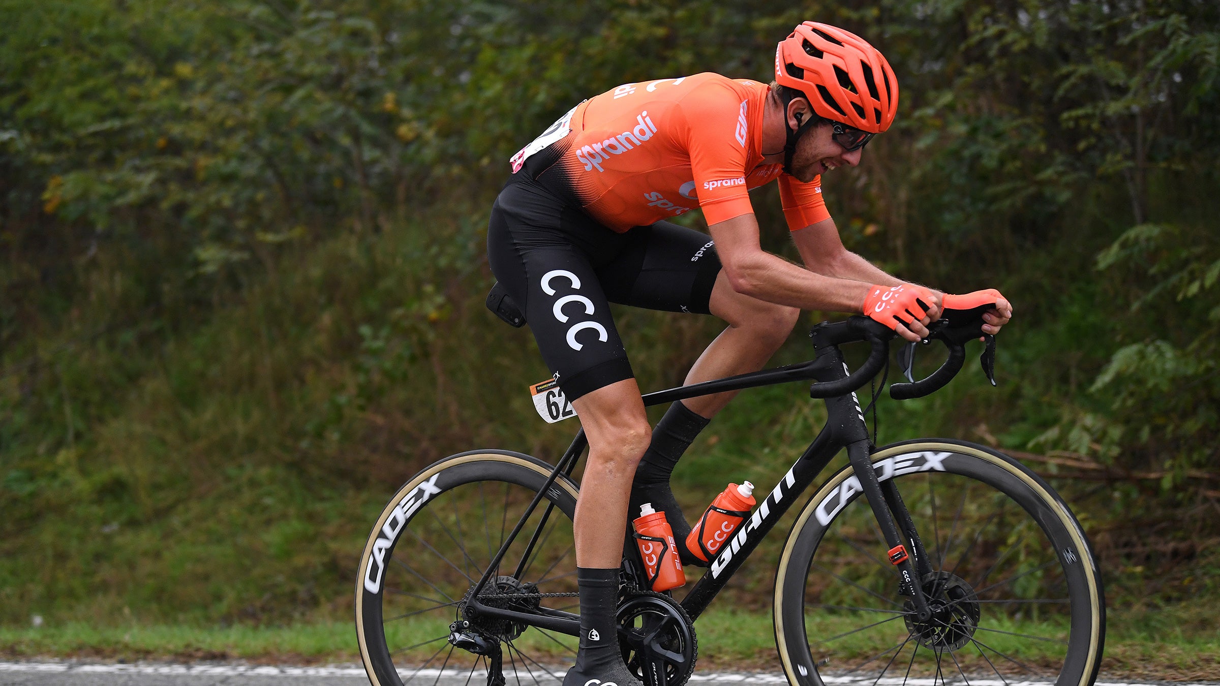 Josef Černý won stage 19 of the 2020 Giro d'Italia
