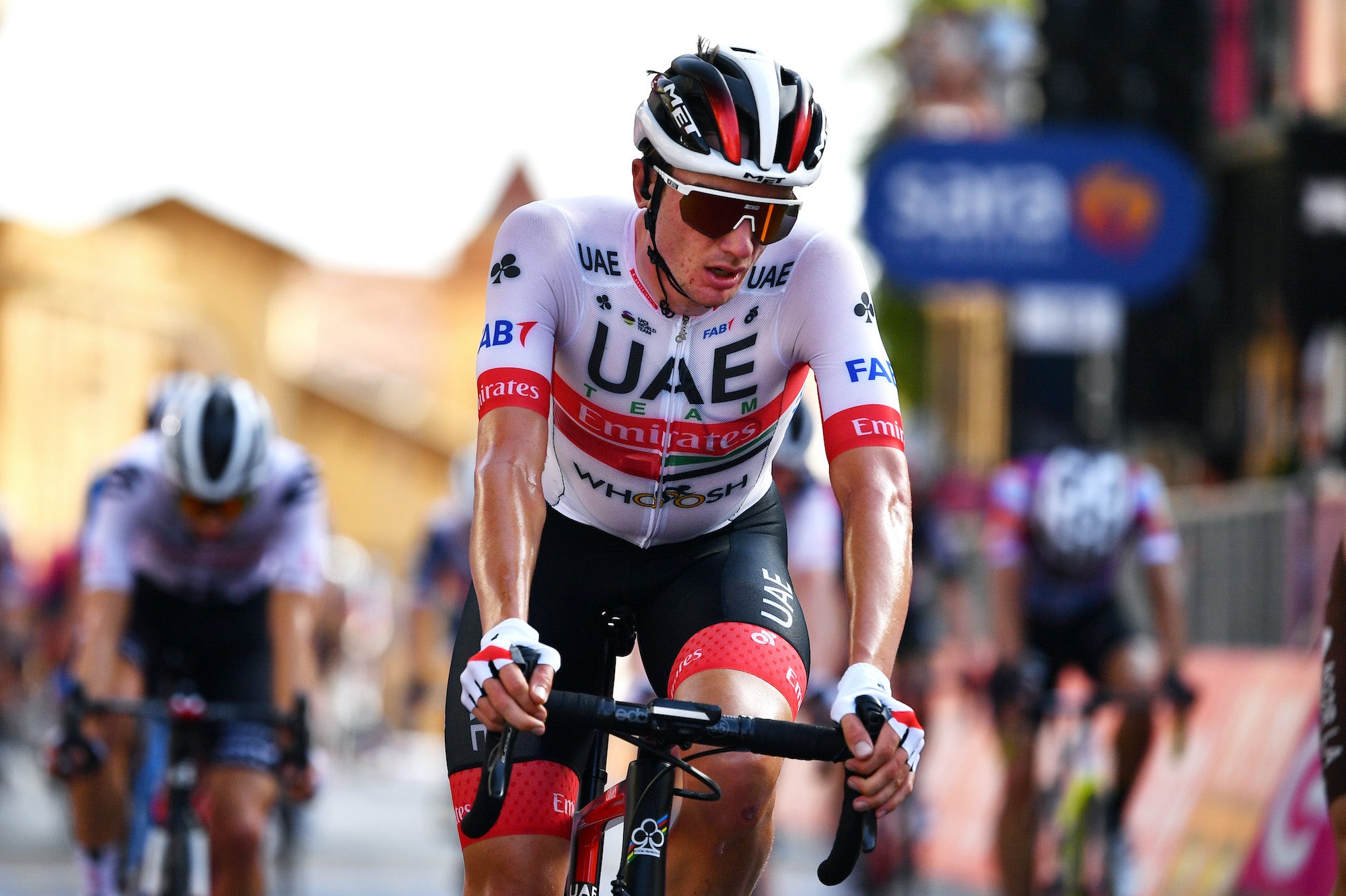 Brandon McNulty finished in 2nd on stage 10 of the 2020 Giro d'italia.