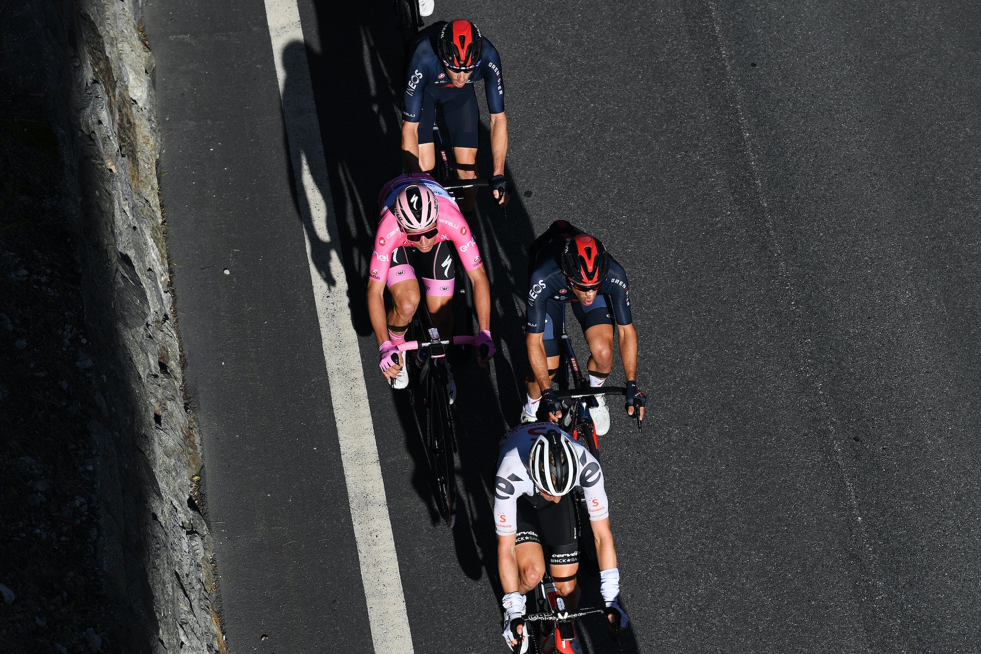 The 2020 Giro d'Italia took on the Stelvio.